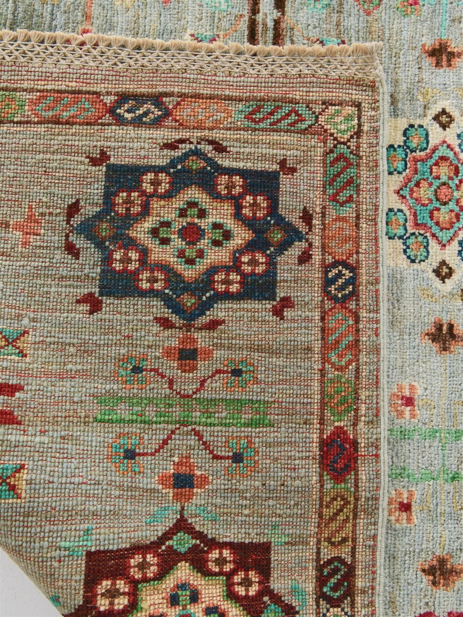 4' x 6' 2 Hand Knotted Ariana Ziegler Rug