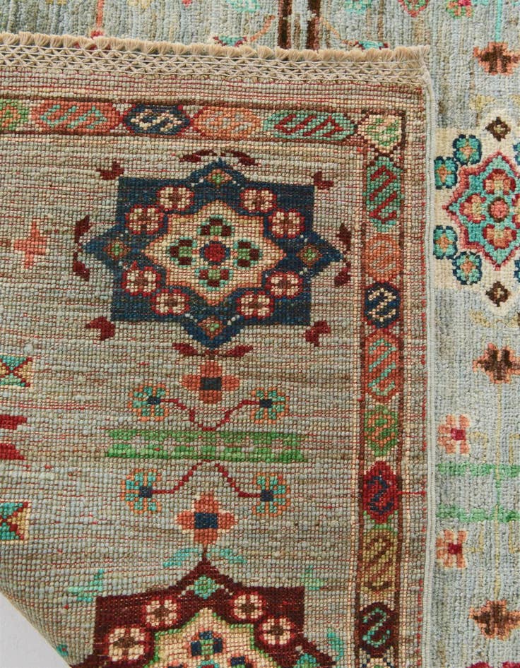 Detail image of 4' x 6' 2 Hand Knotted Ariana Ziegler Rug