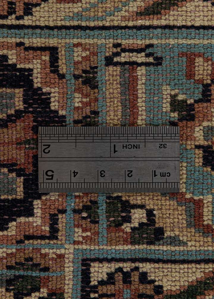 4' 3 x 6' 4 Hand Knotted Bokhara Oriental Wool Rug