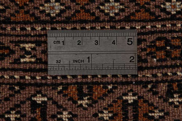 4' 3 x 6' 5 Hand Knotted Bokhara Oriental Wool Rug