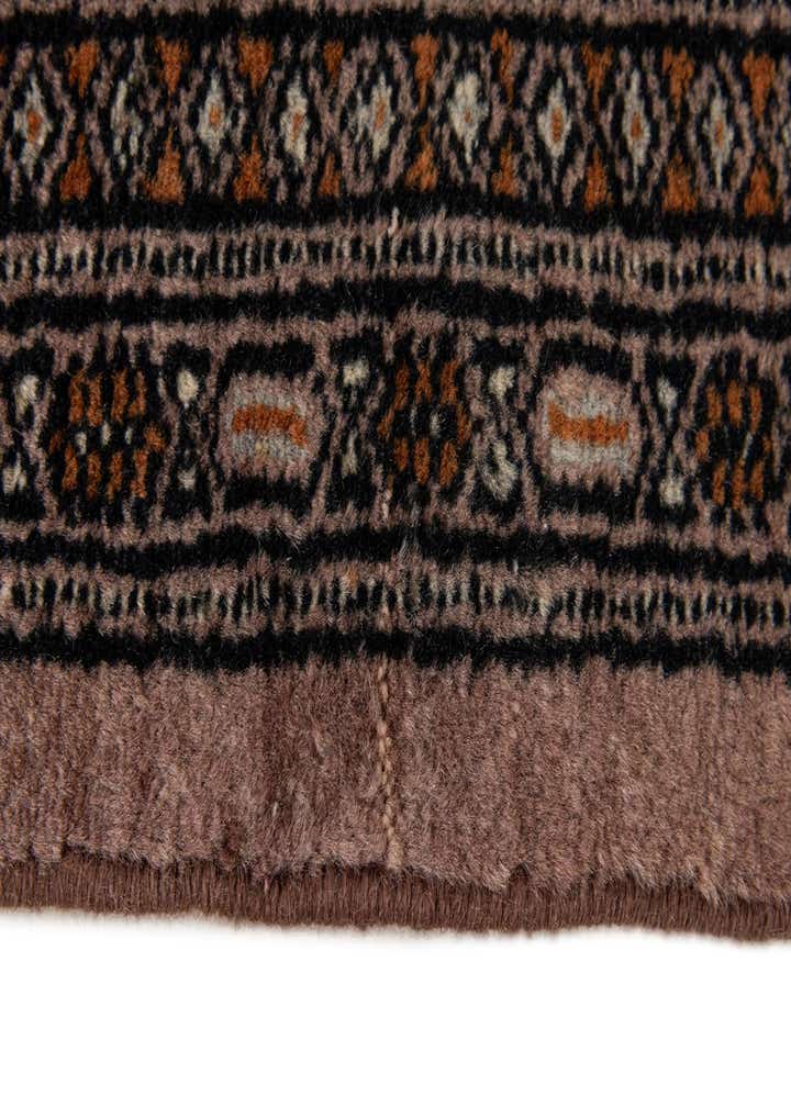 4' 3 x 6' 5 Hand Knotted Bokhara Oriental Wool Rug