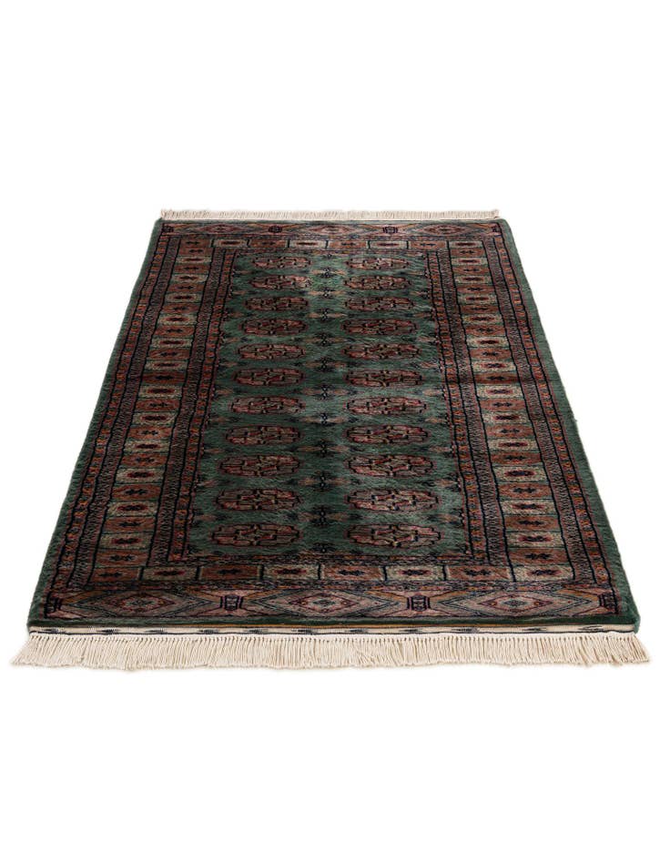Detail image of 3' 1 x 5' 1 Hand Knotted Bokhara Wool Rug