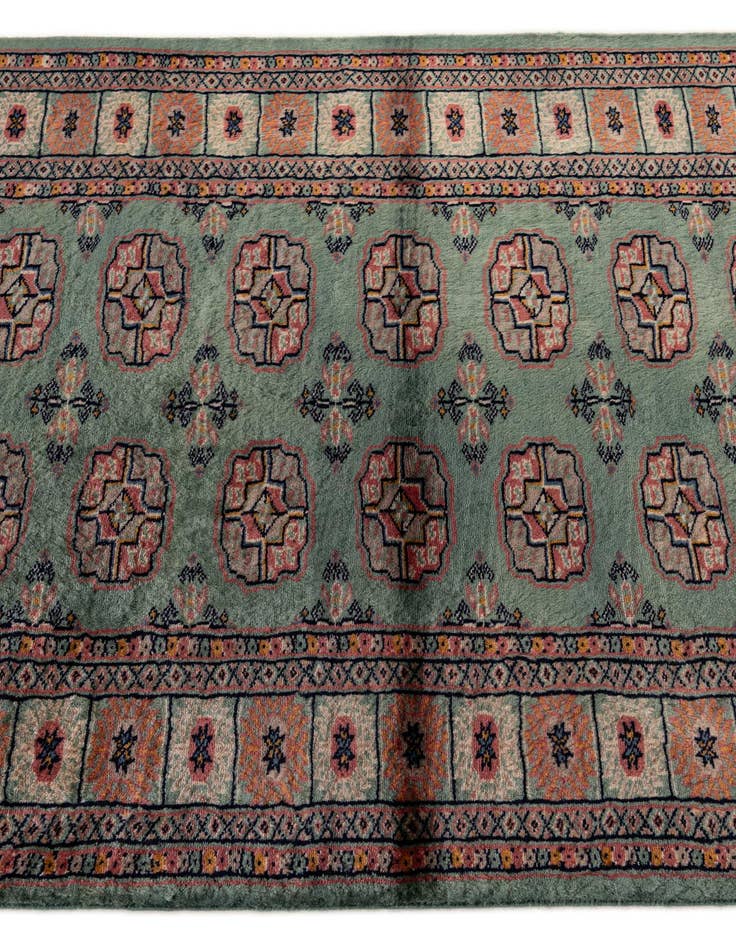Detail image of 3' 1 x 5' 1  Hand Knotted Bokhara Wool Rug