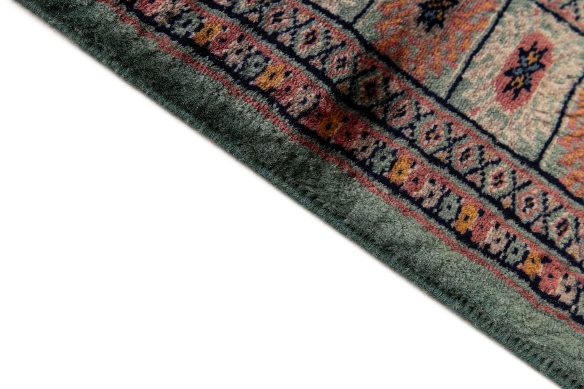 3' 1 x 5' 1 Hand Knotted Bokhara Wool Rug