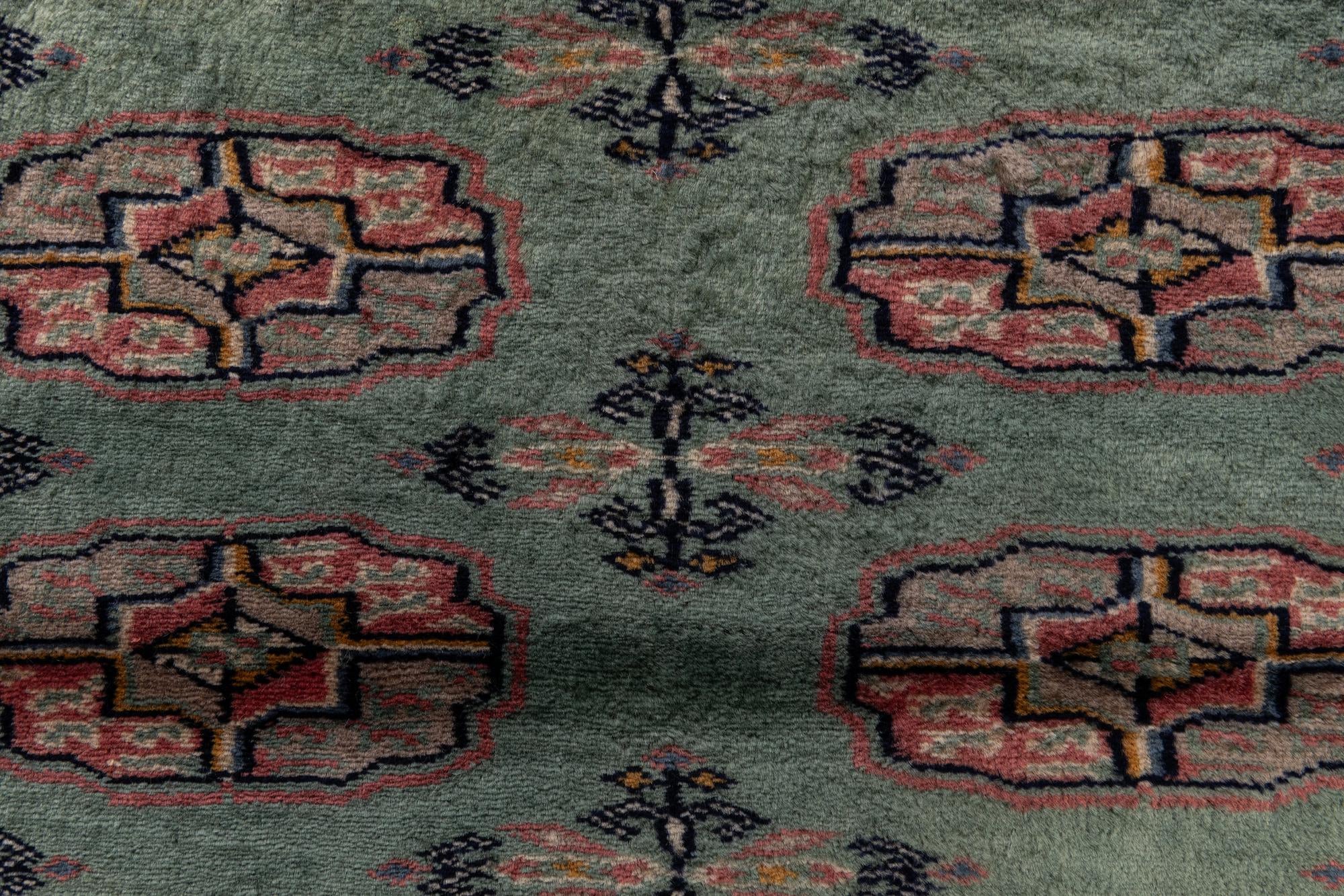 3' 1 x 5' 1 Hand Knotted Bokhara Wool Rug
