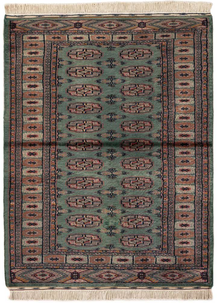 3' 1 x 5' 1 Hand Knotted Bokhara Wool Rug