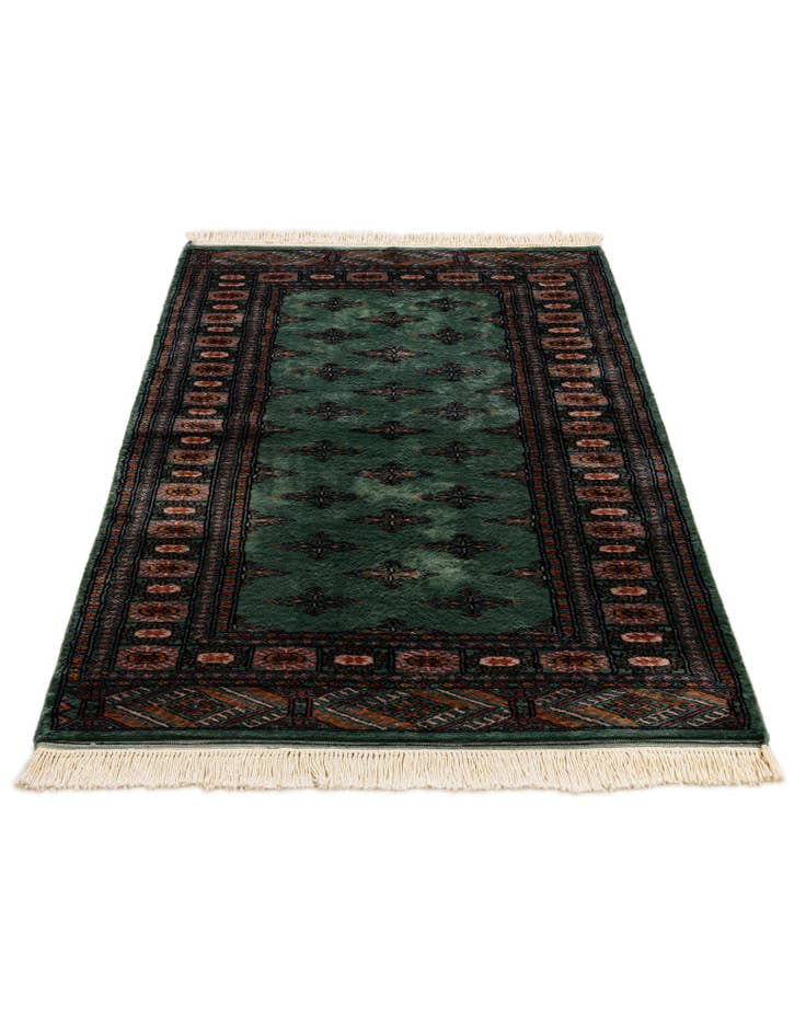 Detail image of 3' 1 x 5' 1  Hand Knotted Bokhara Wool Rug