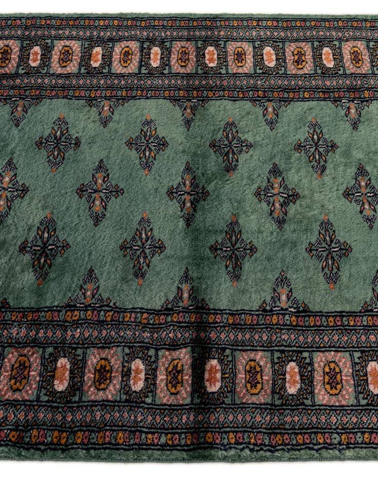 Detail image of 3' 1 x 5' 1  Hand Knotted Bokhara Wool Rug