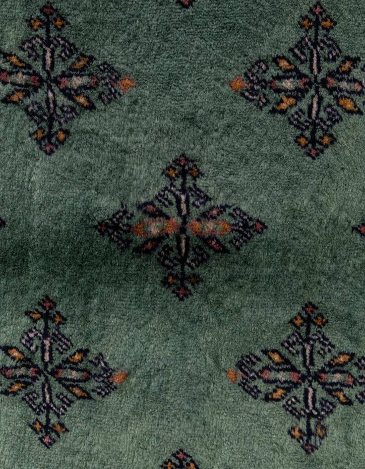 Detail image of 3' 1 x 5' 1  Hand Knotted Bokhara Wool Rug