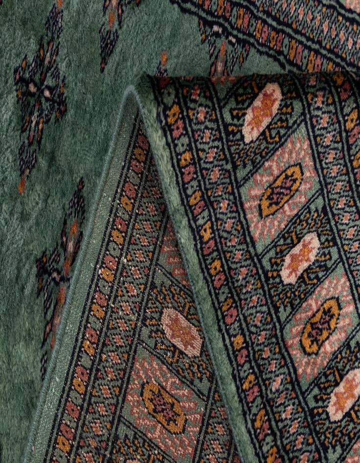 Detail image of 3' 1 x 5' 1  Hand Knotted Bokhara Wool Rug