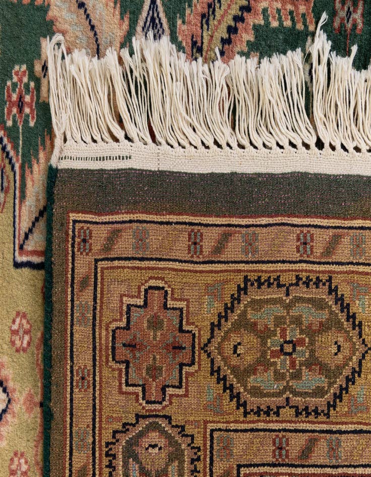 Detail image of 3' 3 x 5' 1  Hand Knotted Bokhara Rug