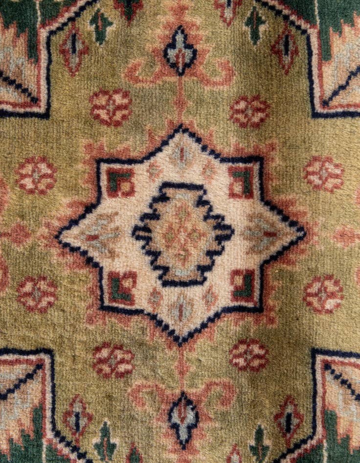 Detail image of 3' 3 x 5' 1  Hand Knotted Bokhara Rug