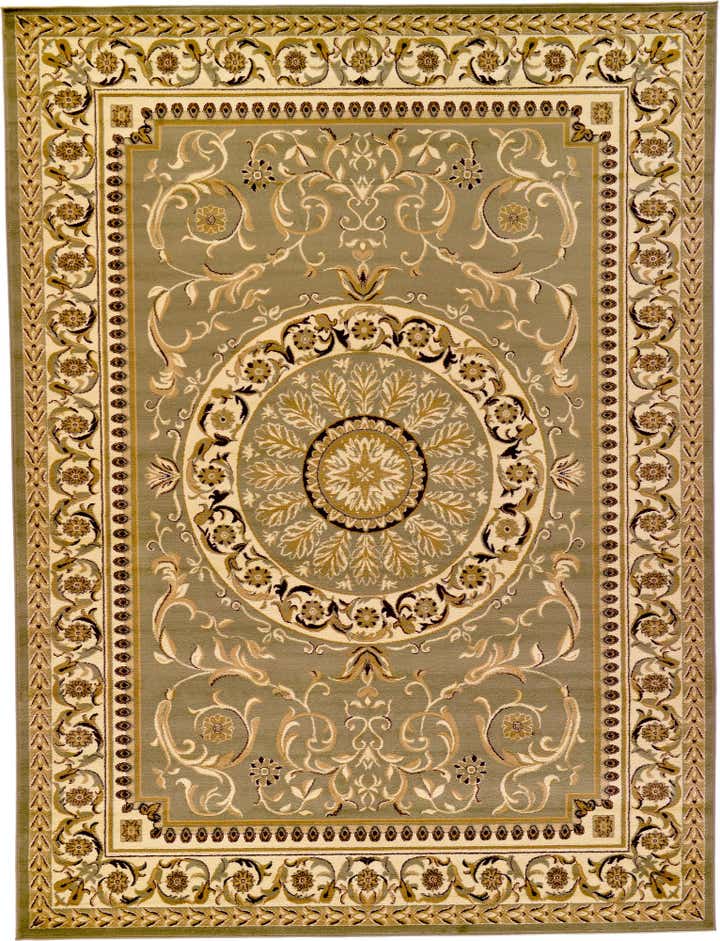 275cm x 365cm Klassischer Aubusson Teppich