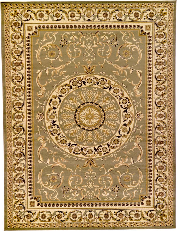 Detailansicht von 275cm x 365cm Klassischer Aubusson Teppich