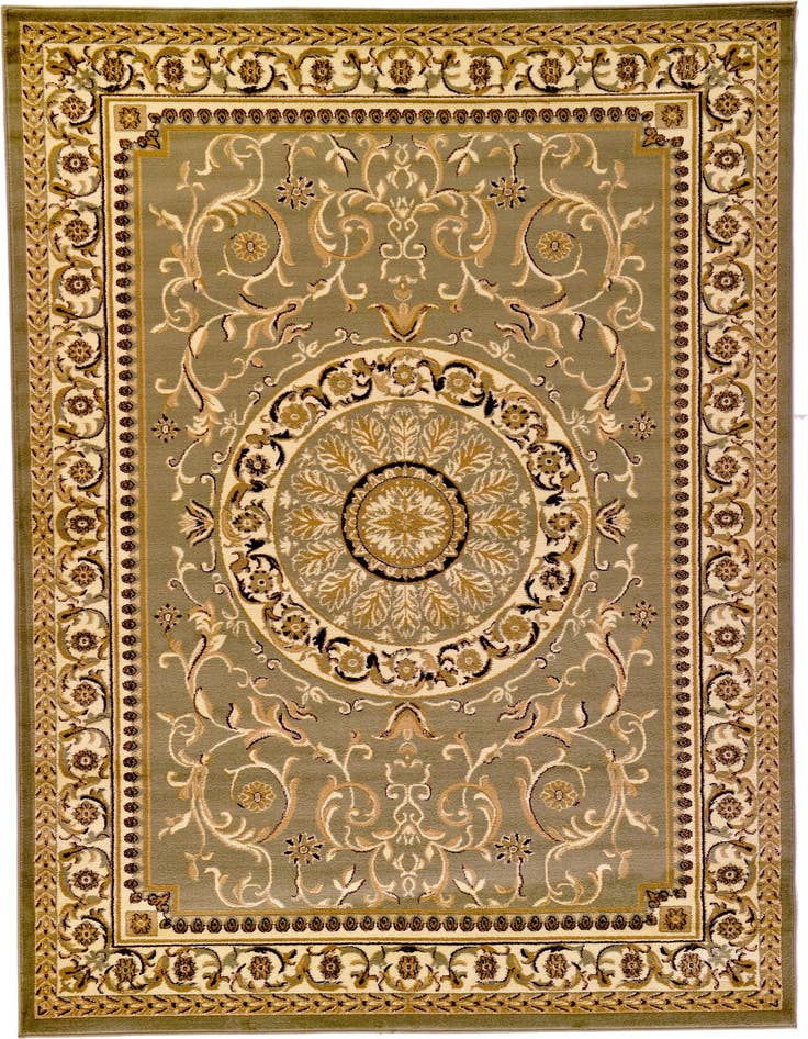 Detail image of 7' x 10' Classic Aubusson Rug