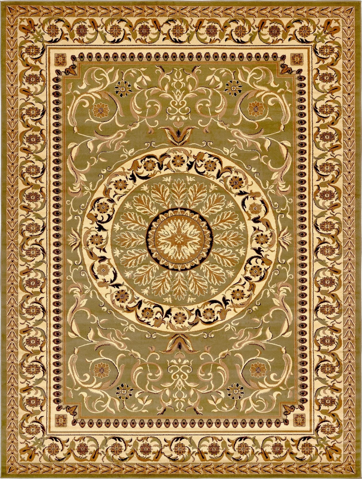 Primary image 10' x 13' Classic Aubusson Rug