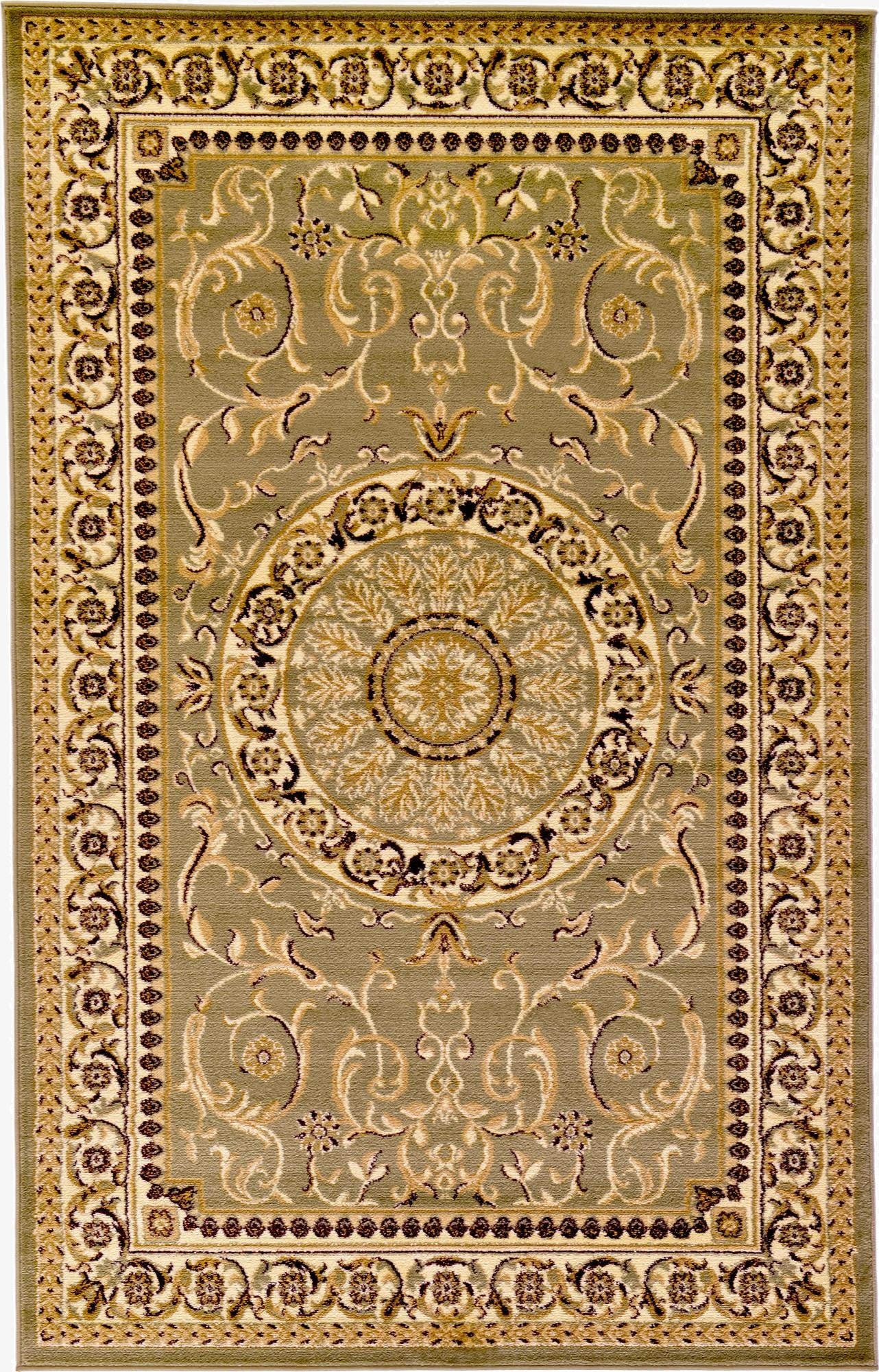 Primary image 5' 3 x 8' Classic Aubusson Rug