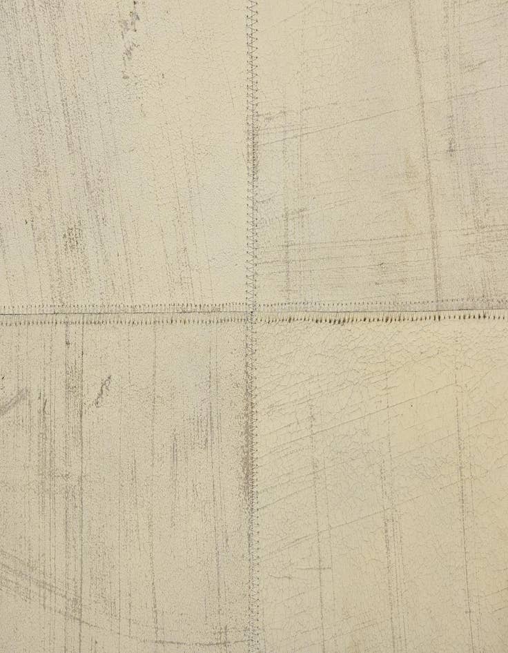 Detail image of 2' 1 x 3' 1 Cowhide Leather Rug