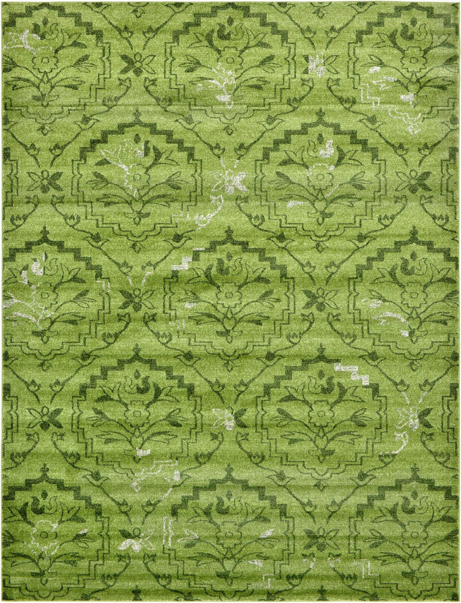 9' x 12' 2 Damask Rug