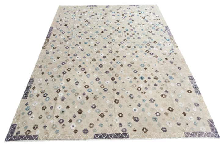 8' 10 x 12' Hand Knotted Darya Wool Rug