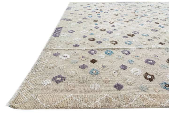 8' 10 x 12' Hand Knotted Darya Wool Rug