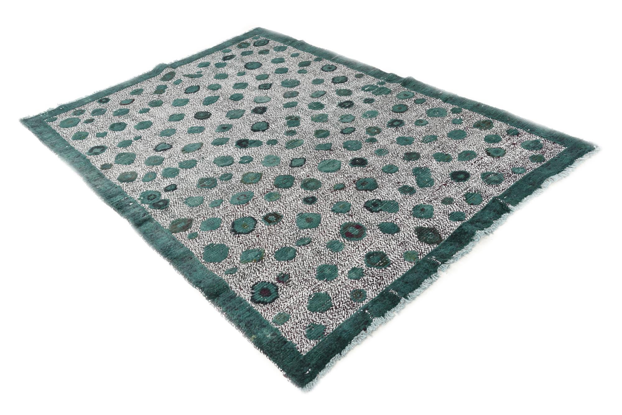 5' x 7' Hand Knotted Darya Wool Rug