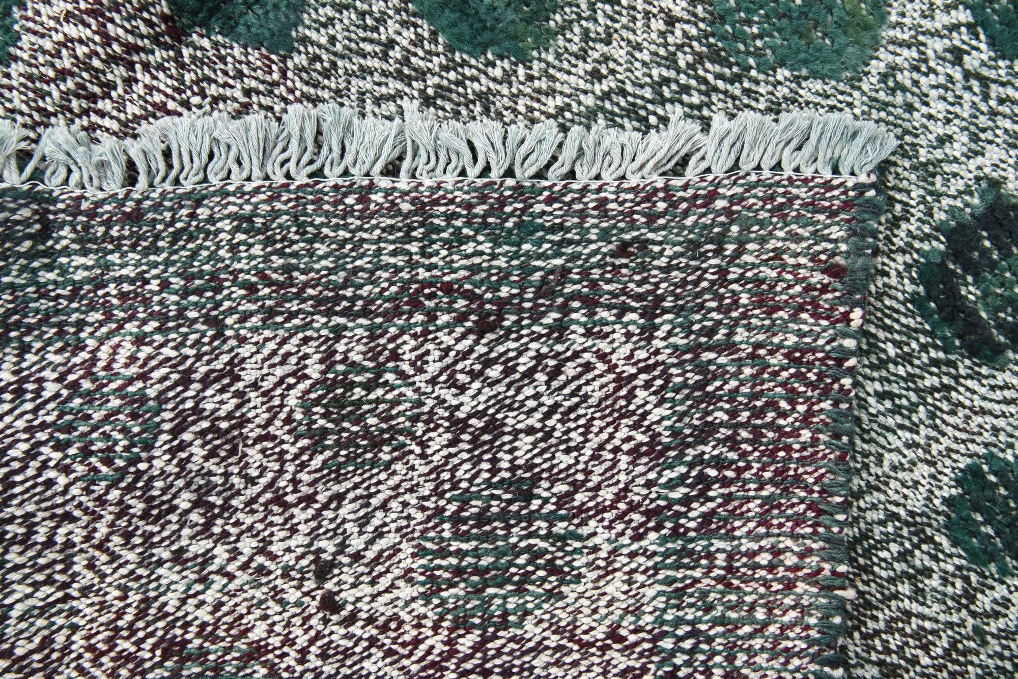 5' x 7' Hand Knotted Darya Wool Rug