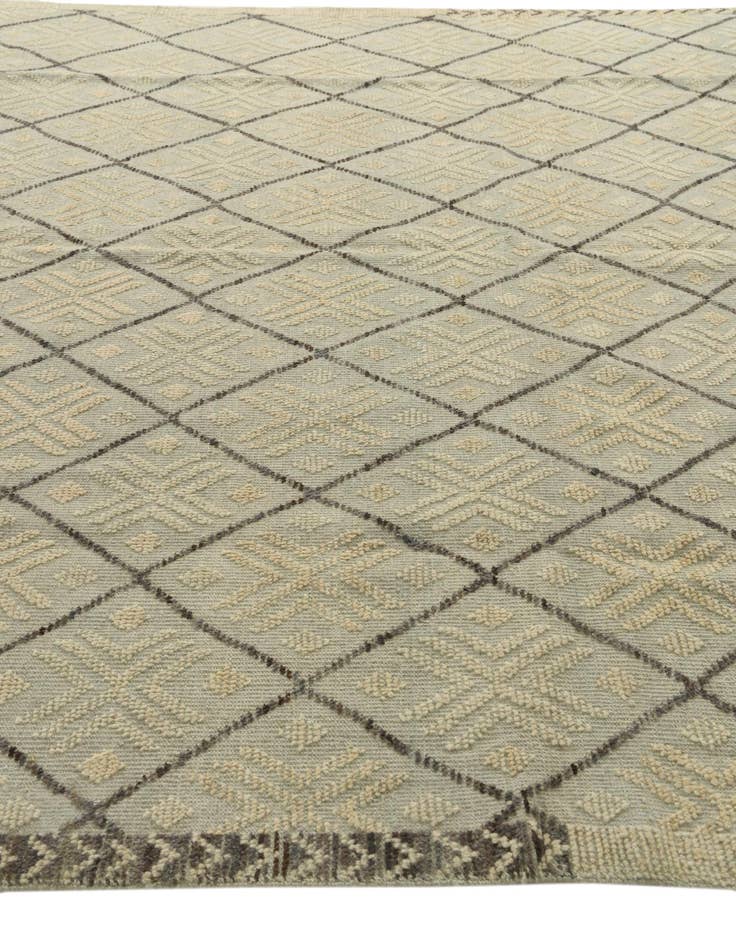 Detail image of 8' 9 x 12' 7  Hand Knotted Darya Wool Rug