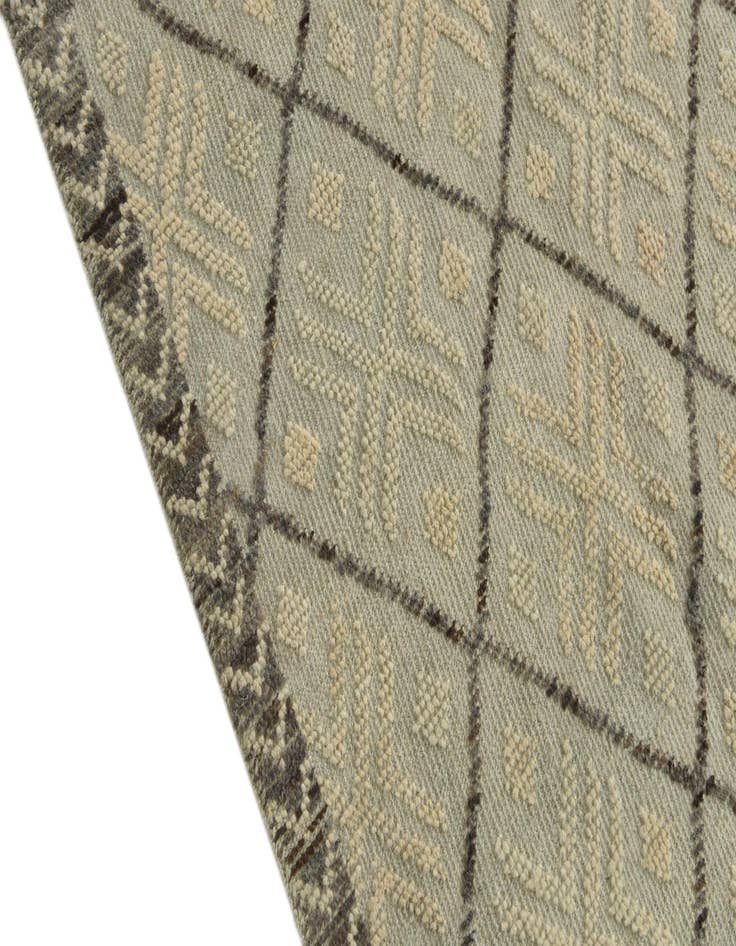 Detail image of 8' 9 x 12' 7  Hand Knotted Darya Wool Rug