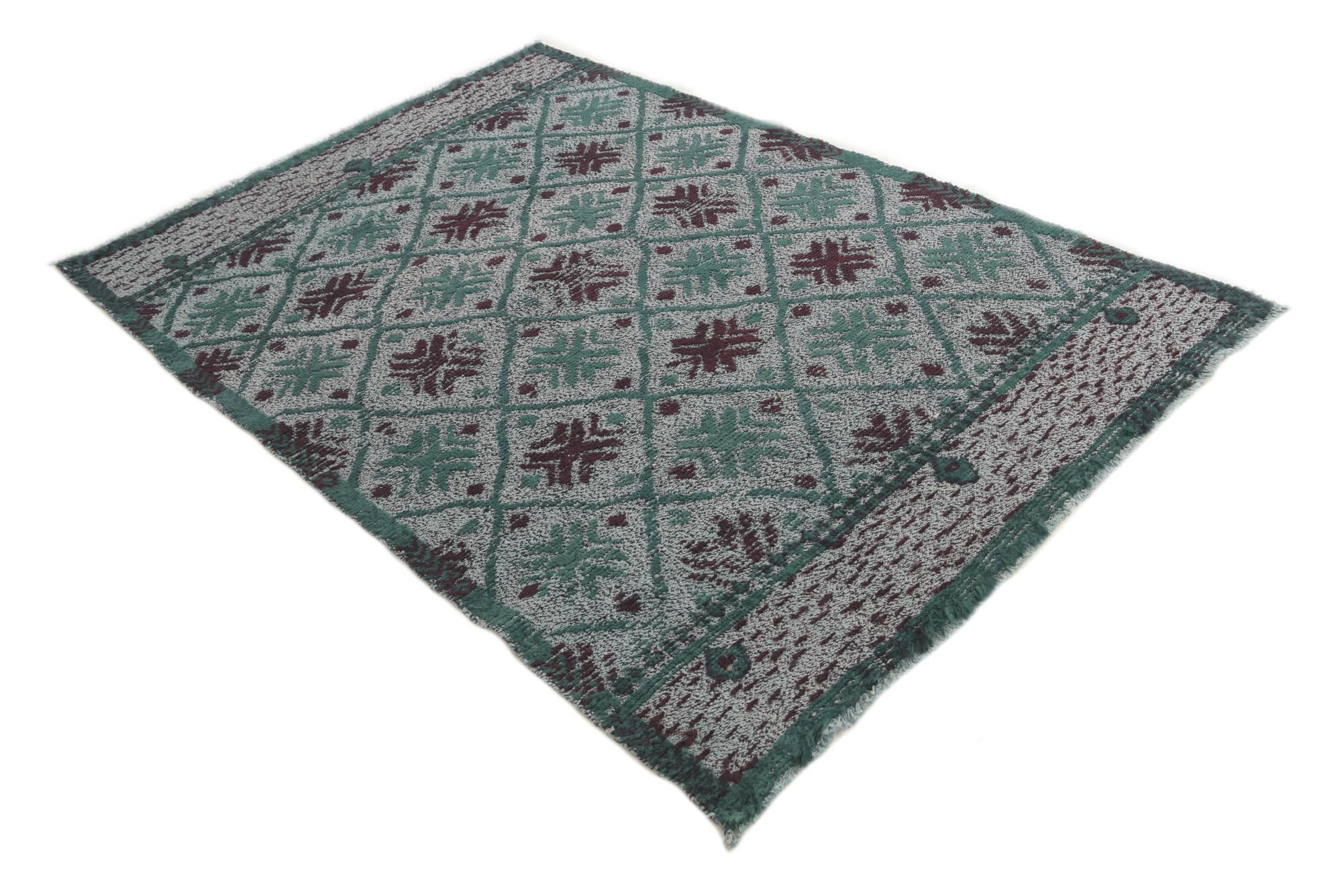5' x 7' 1 Hand Knotted Darya Wool Rug