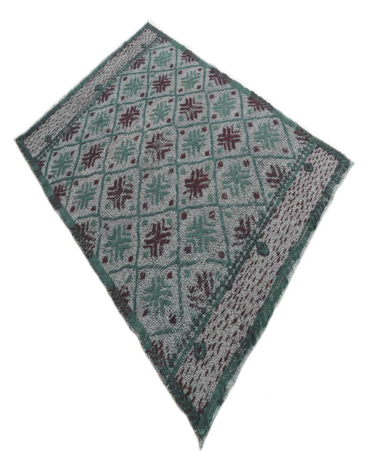 Detail image of 5' x 7' 1  Hand Knotted Darya Wool Rug