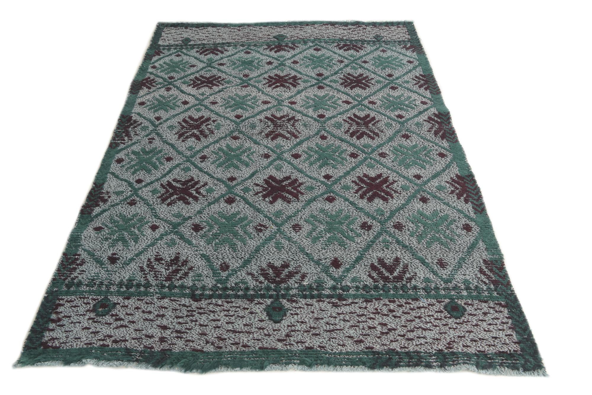 5' x 7' 1 Hand Knotted Darya Wool Rug