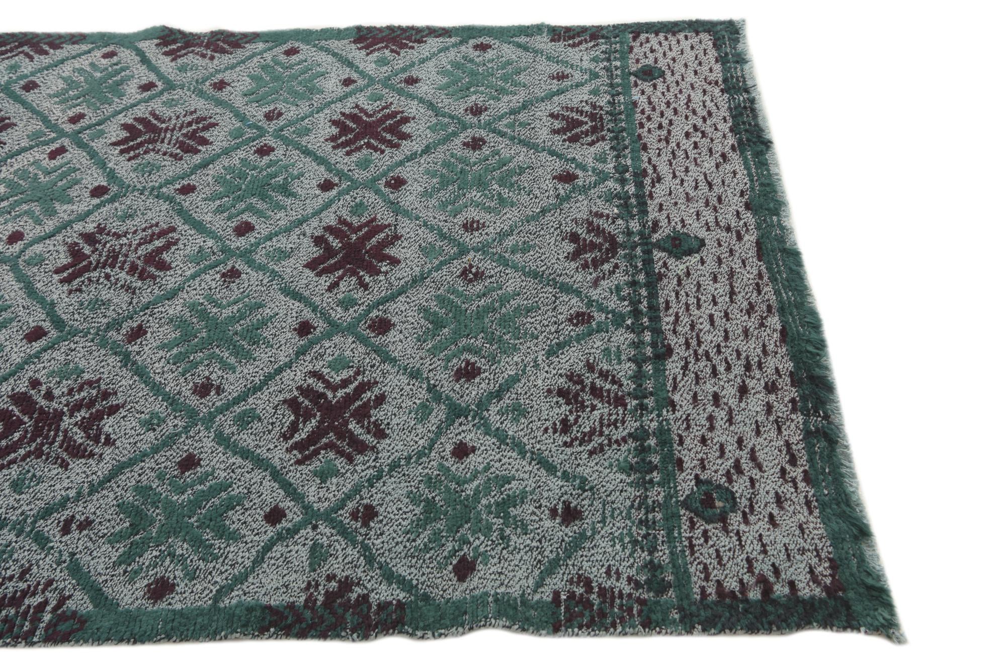 5' x 7' 1 Hand Knotted Darya Wool Rug