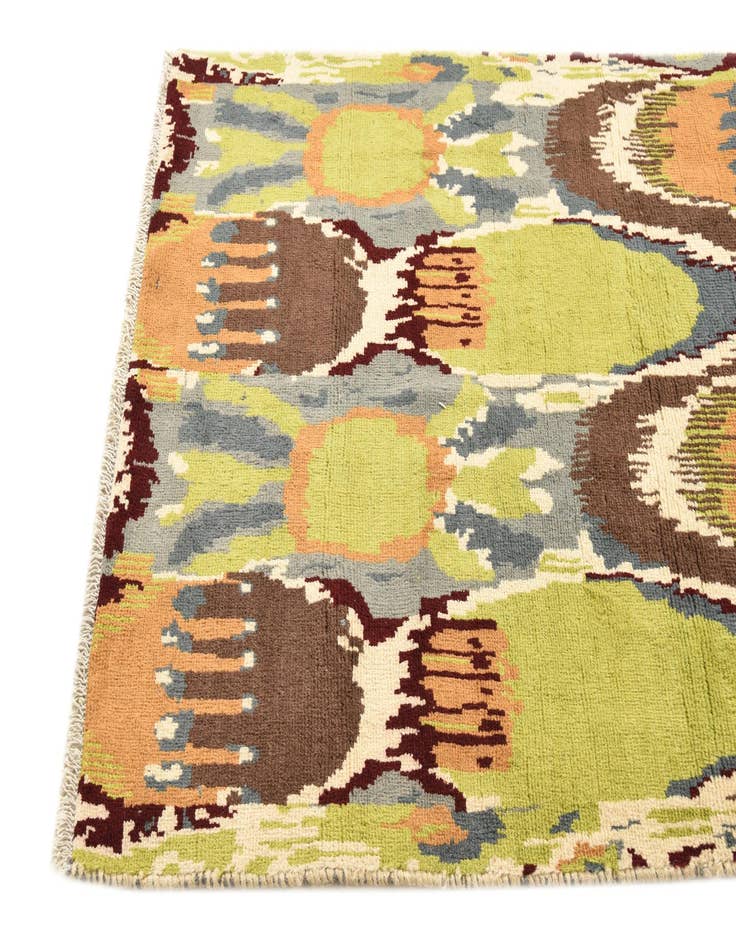Detail image of 3' 10 x 6' Hand Knotted Darya Wool Rug