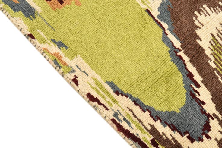 Detail image of 3' 10 x 6' Hand Knotted Darya Wool Rug