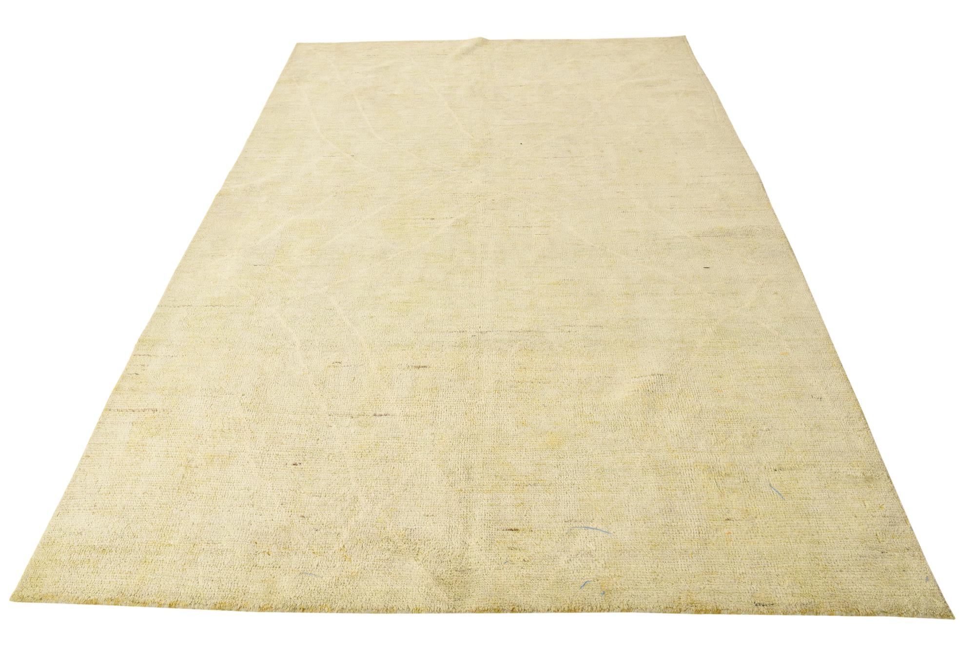 6' 4 x 9' 6 Hand Knotted Darya Wool Rug