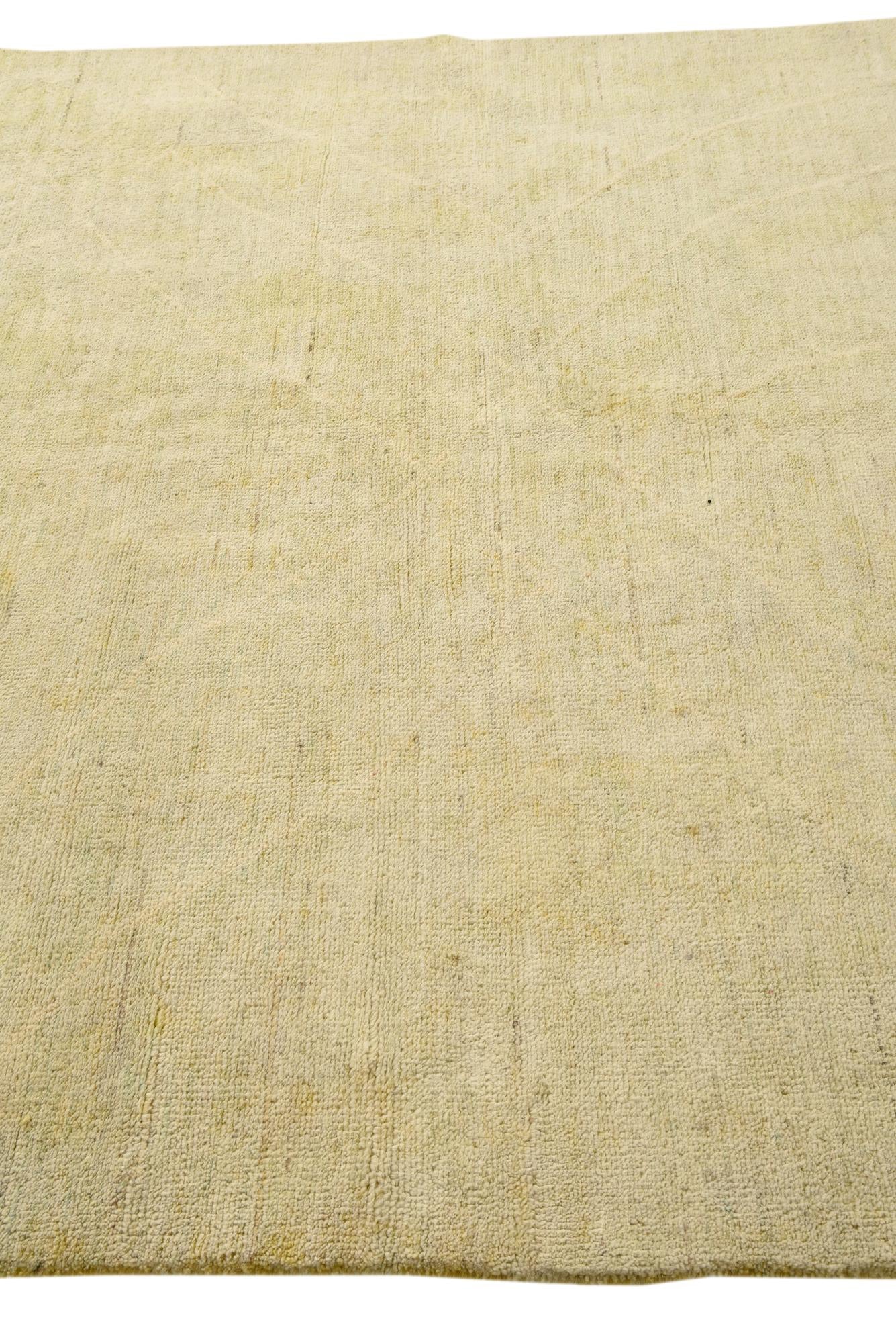 6' 4 x 9' 6 Hand Knotted Darya Wool Rug