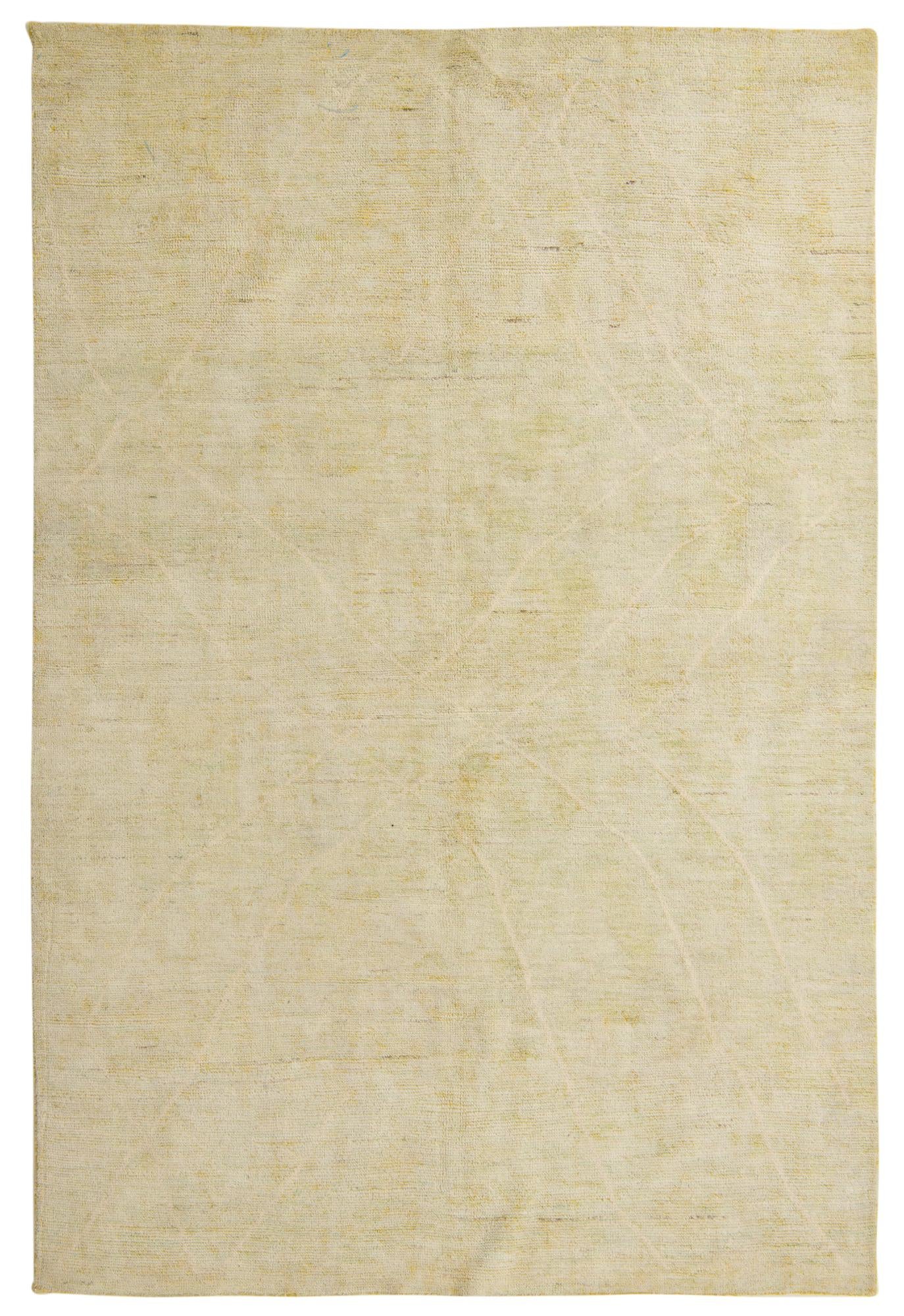 6' 4 x 9' 6 Hand Knotted Darya Wool Rug