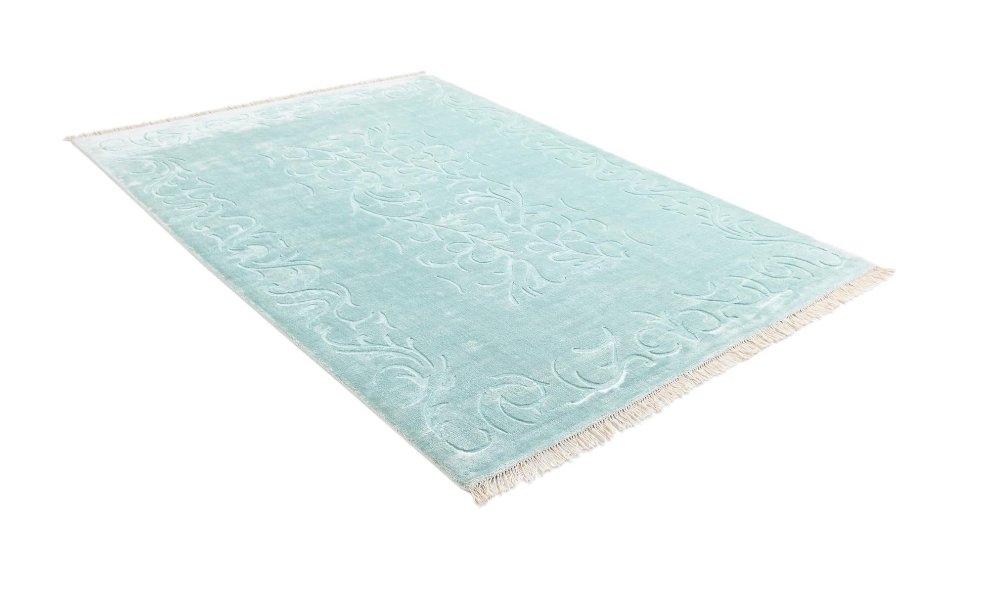 5' 6 x 7' 10 Hand Knotted Darya Wool Rug