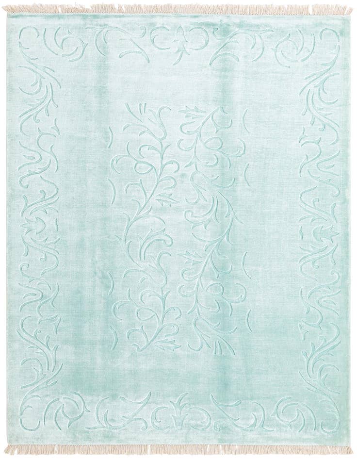 Detail image of 5' 6 x 7' 10 Hand Knotted Darya Wool Rug