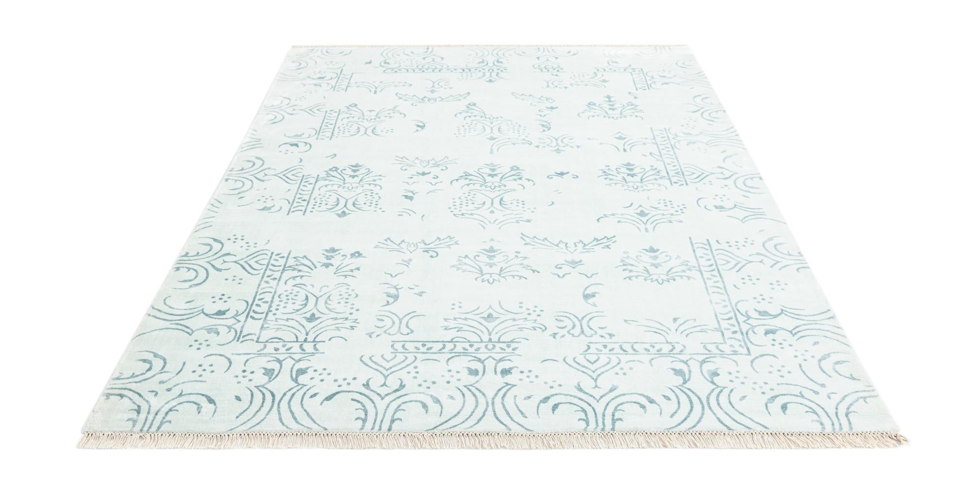 5' 7 x 7' 9 Hand Knotted Darya Wool Rug