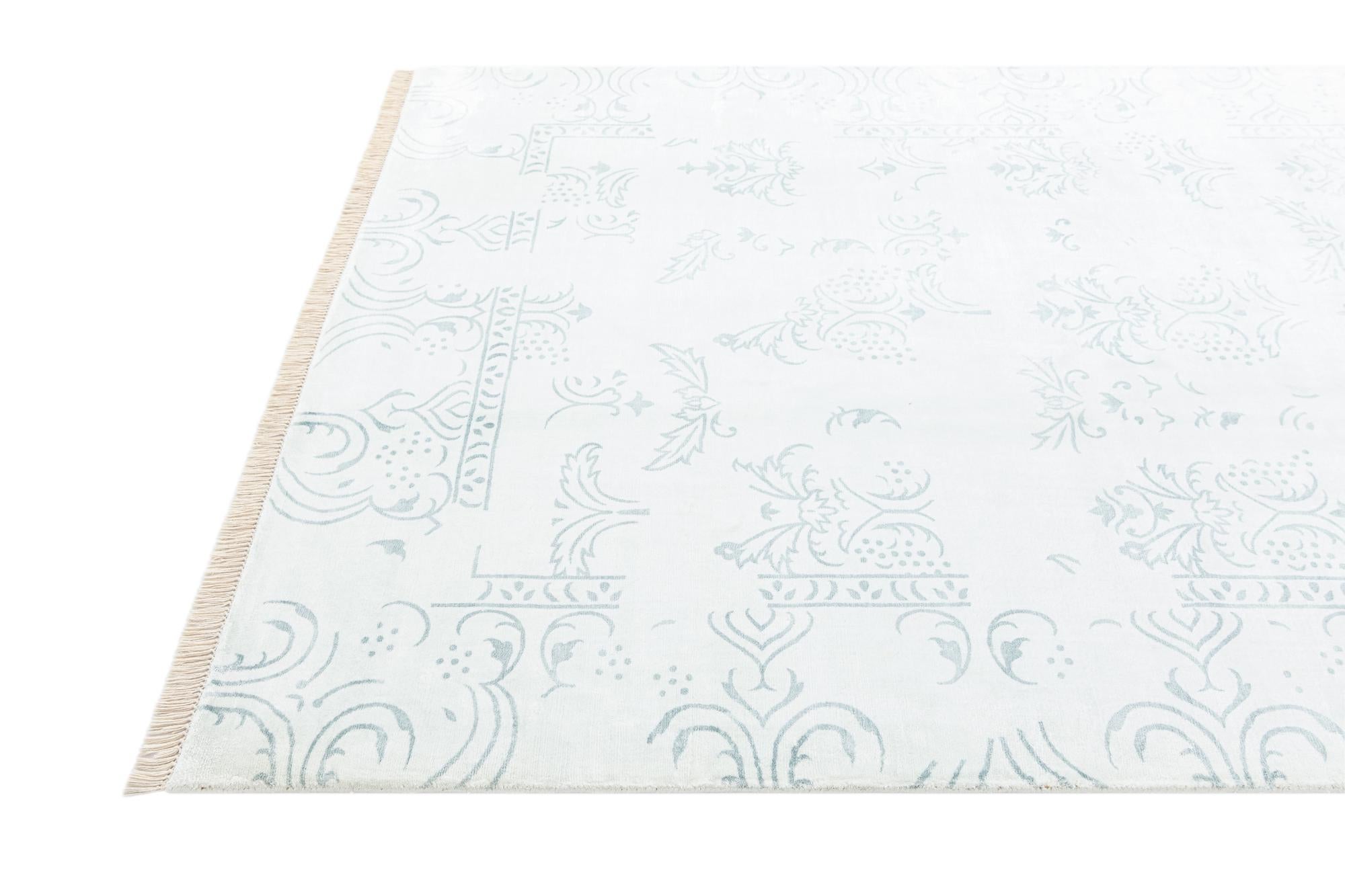 5' 7 x 7' 9 Hand Knotted Darya Wool Rug