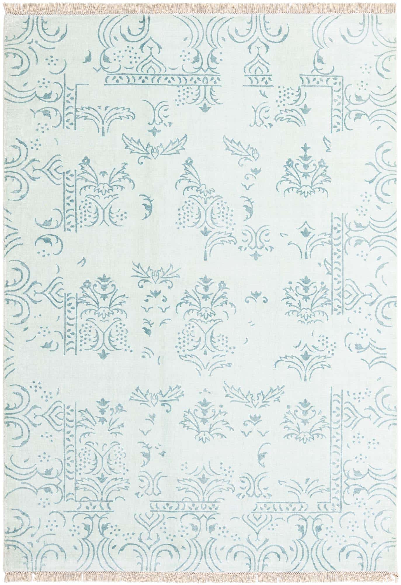 5' 7 x 7' 9 Hand Knotted Darya Wool Rug
