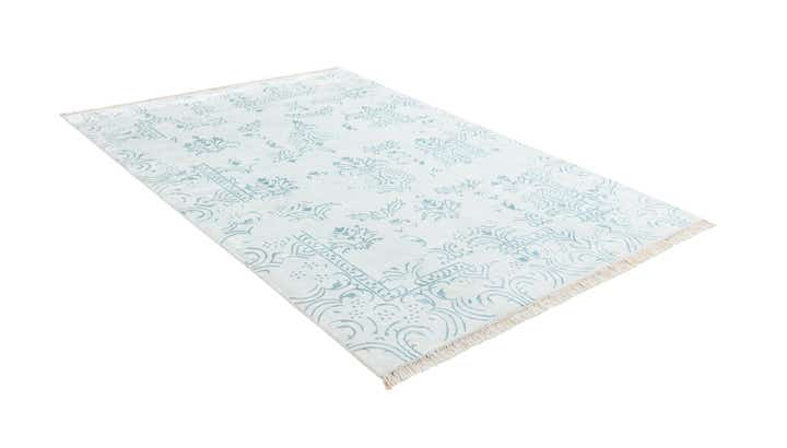 5' 7 x 8' Hand Knotted Darya Wool Rug