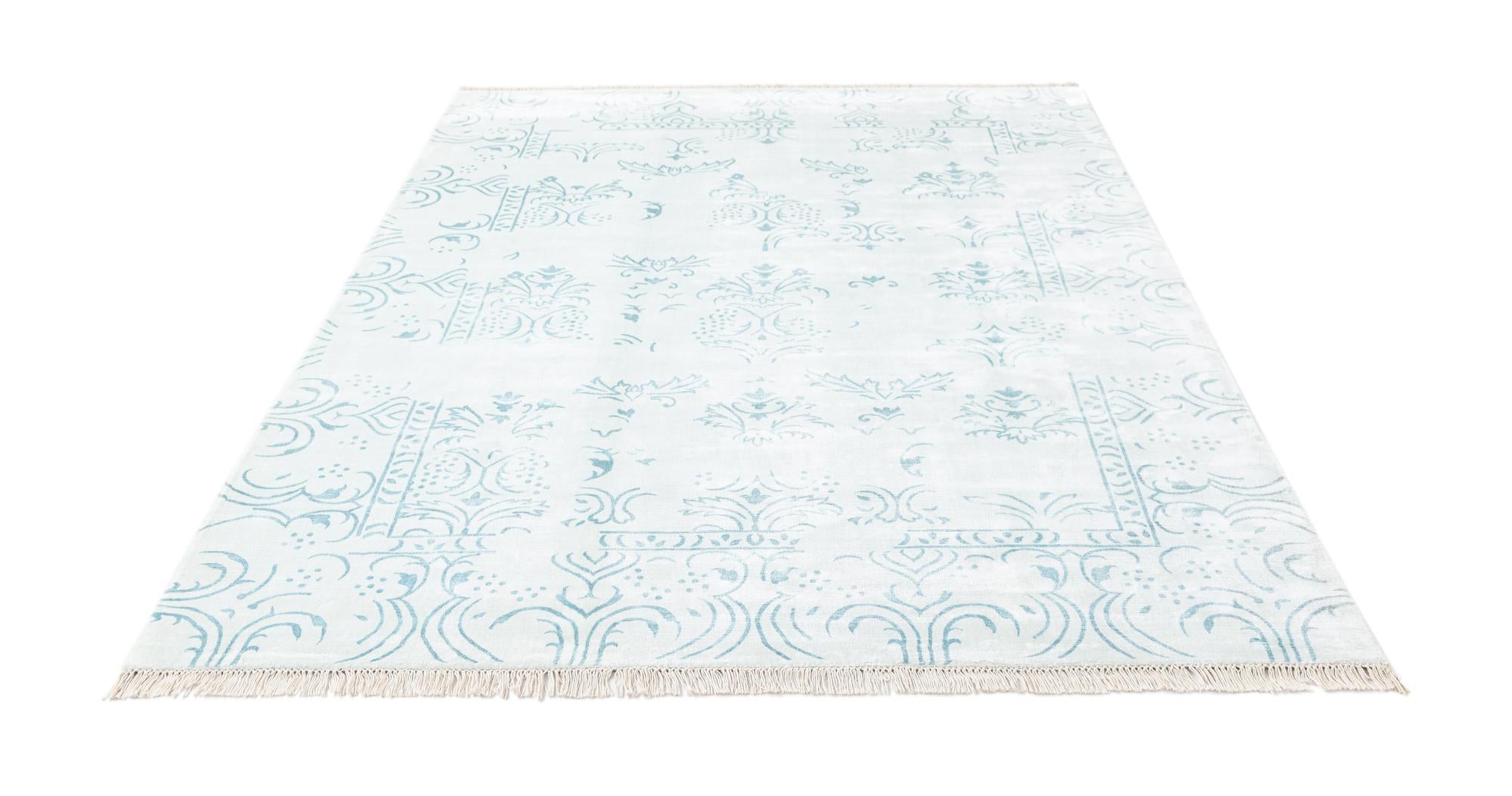 5' 7 x 8' Hand Knotted Darya Wool Rug