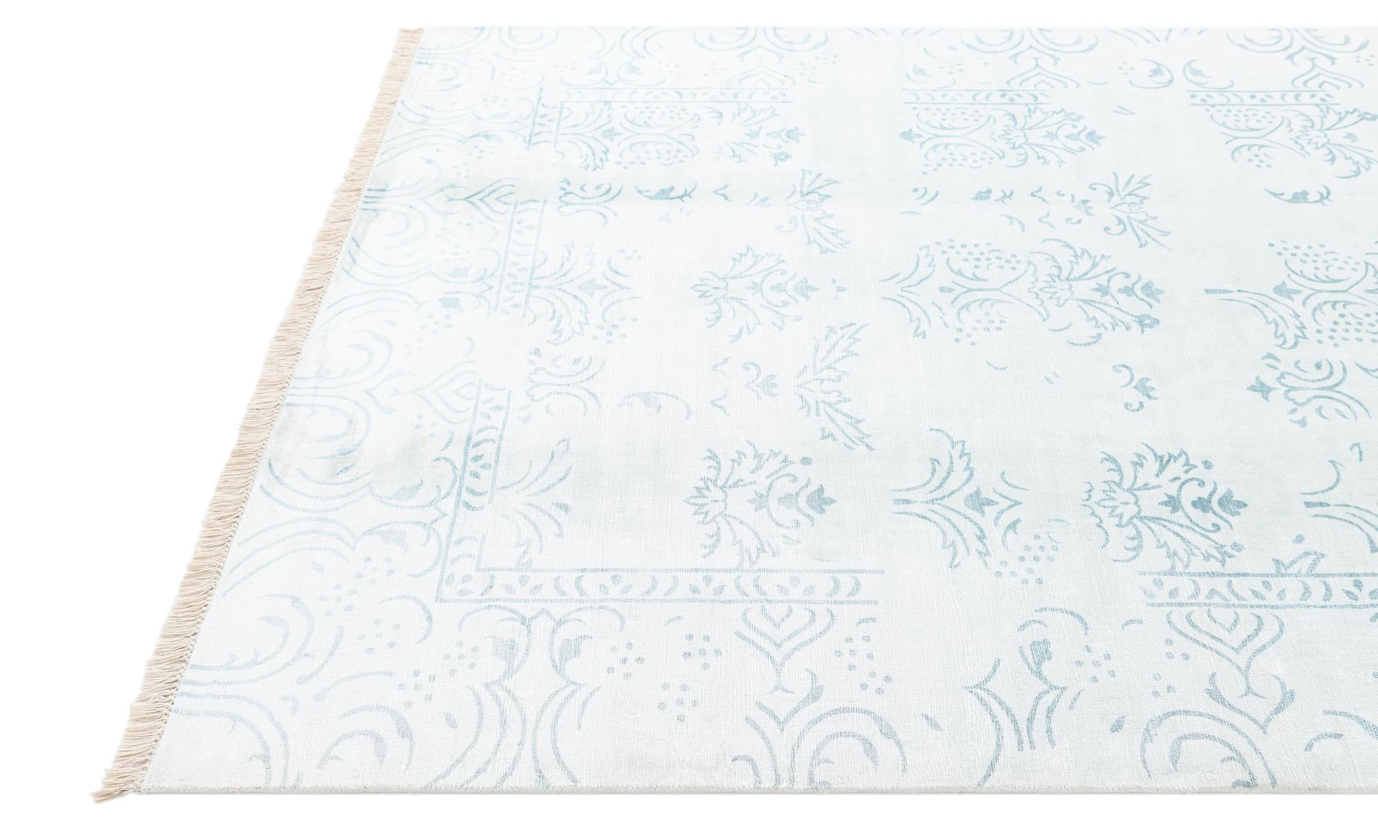 5' 7 x 8' Hand Knotted Darya Wool Rug