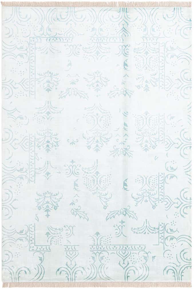 5' 7 x 8' Hand Knotted Darya Wool Rug