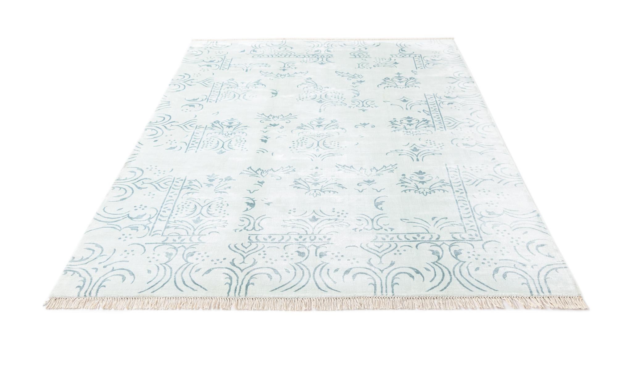 5' 6 x 7' 11 Hand Knotted Darya Wool Rug