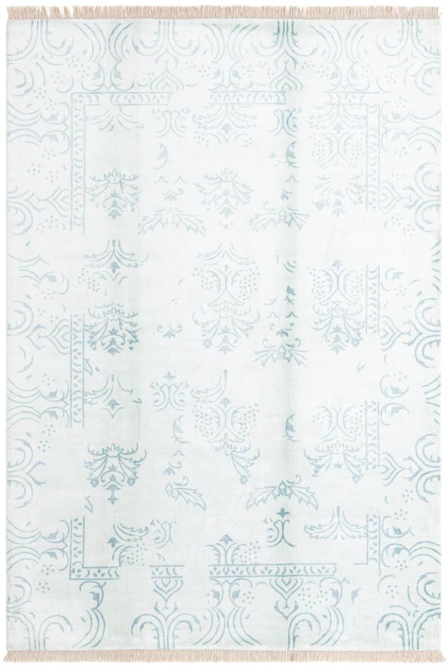 Detail image of 5' 6 x 7' 11 Hand Knotted Darya Wool Rug