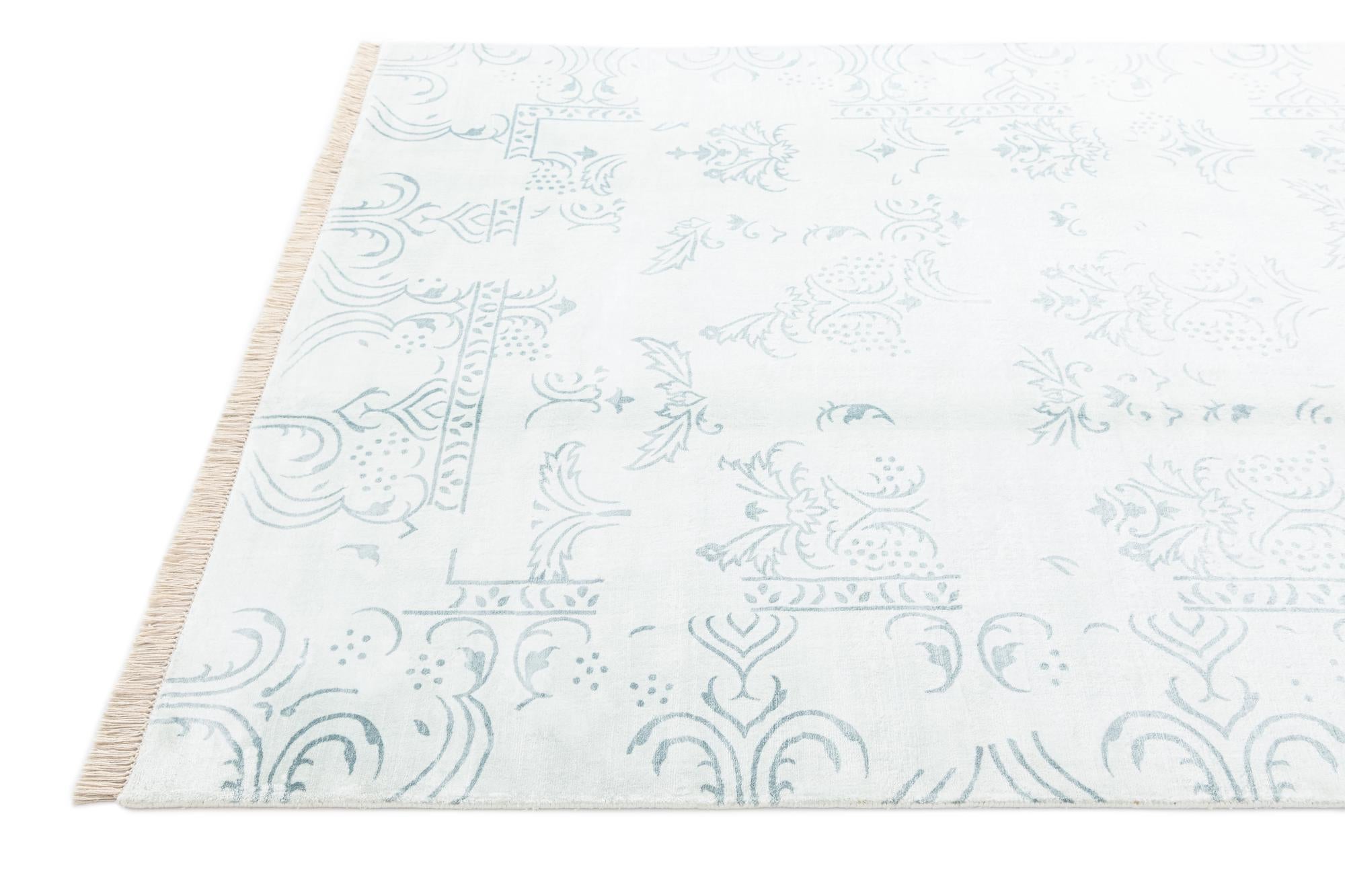 5' 5 x 7' 10 Hand Knotted Darya Wool Rug